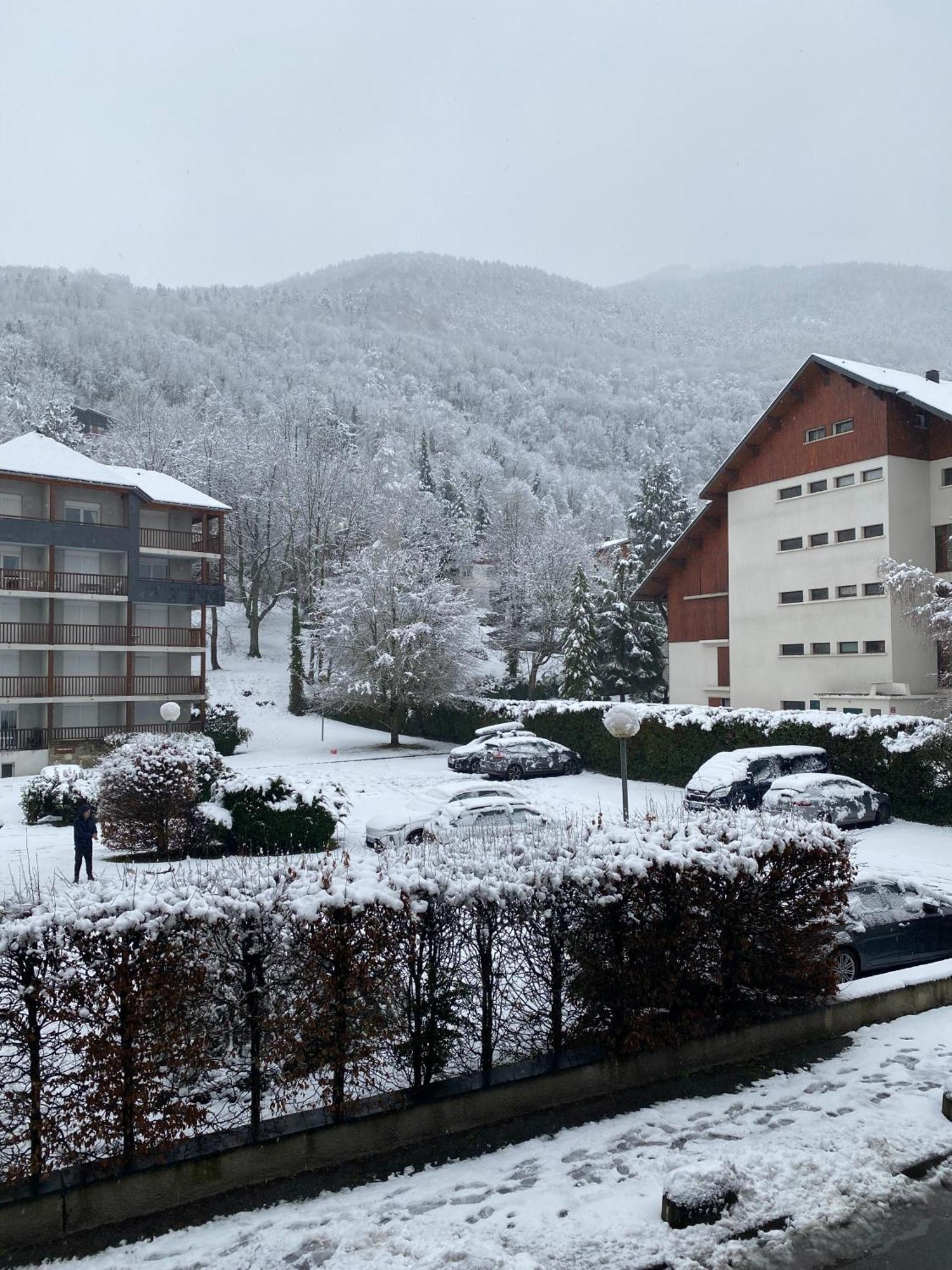 Appartement T2+Coin Nuit 6 Pers Residence De Cami Real Au Centre Du Village De Saint Lary Soulan Avec Piscine Interieure+ Sauna Et Hammam Esterno foto