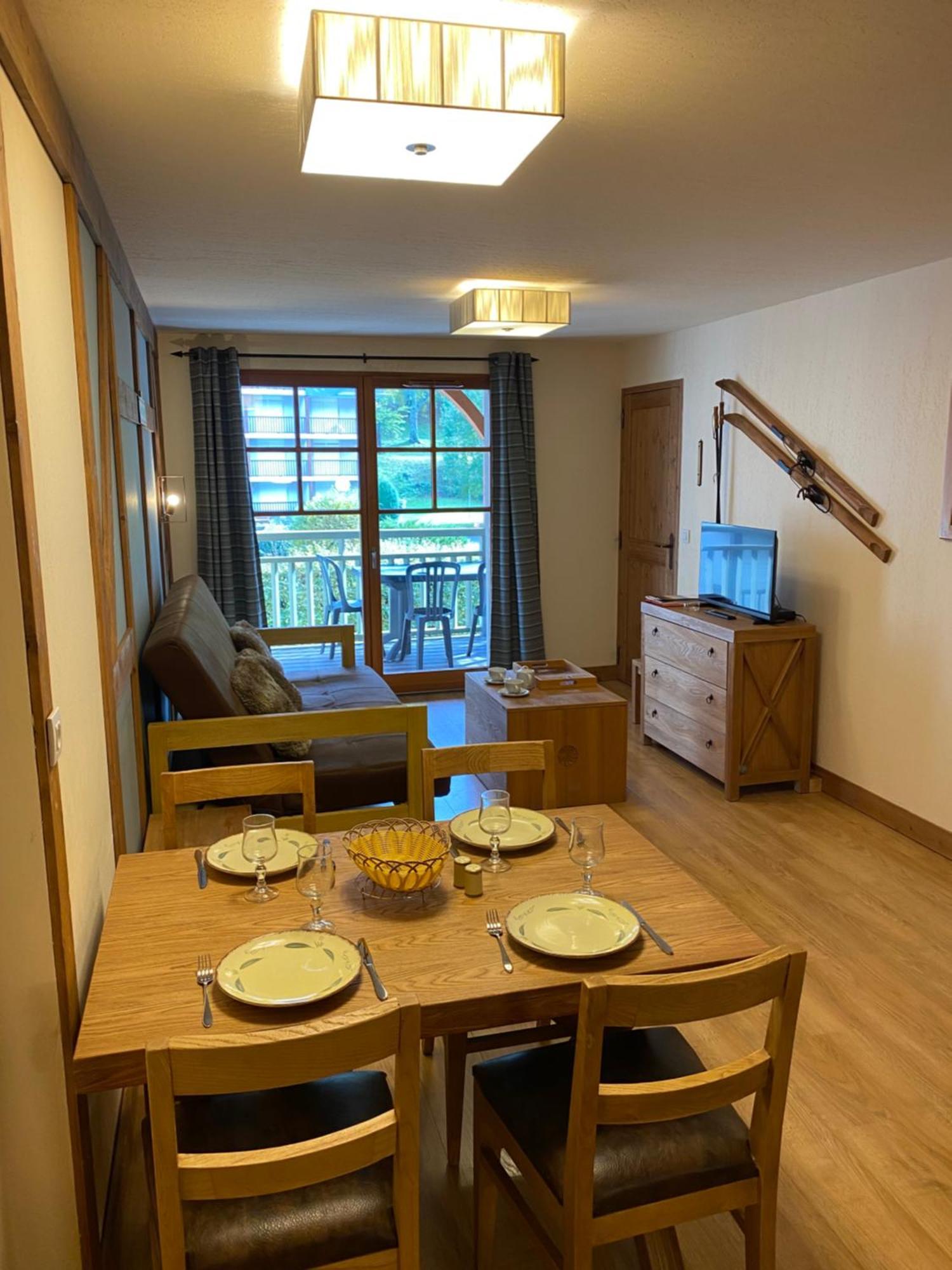 Appartement T2+Coin Nuit 6 Pers Residence De Cami Real Au Centre Du Village De Saint Lary Soulan Avec Piscine Interieure+ Sauna Et Hammam Esterno foto